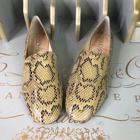 SOLE society snake print Leather shoes - Picture 4 of 15